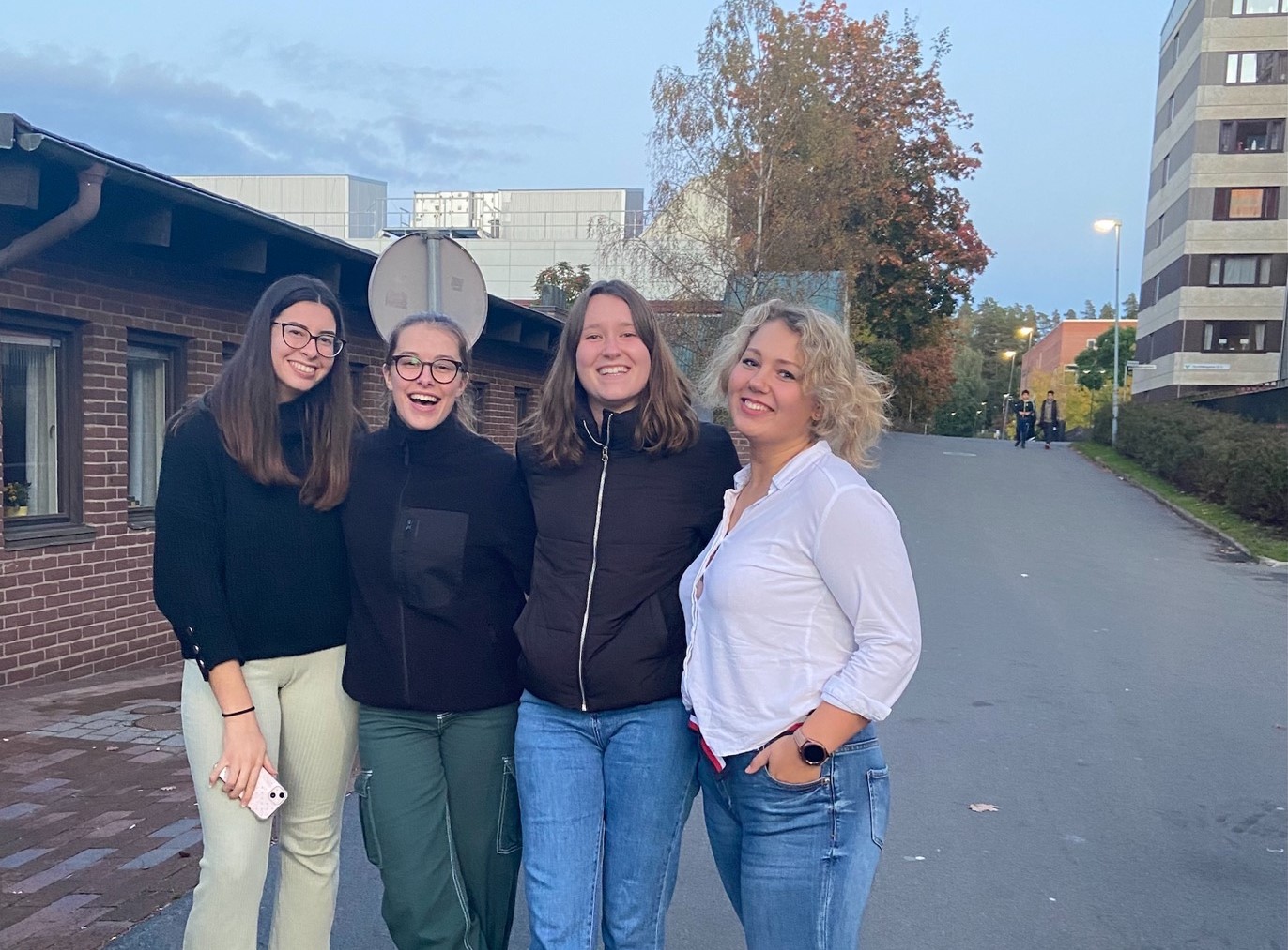 Studenthälsan och Bostadskontoret vid Jönköping Univeristy träffade studenter boendes på Råslätt.