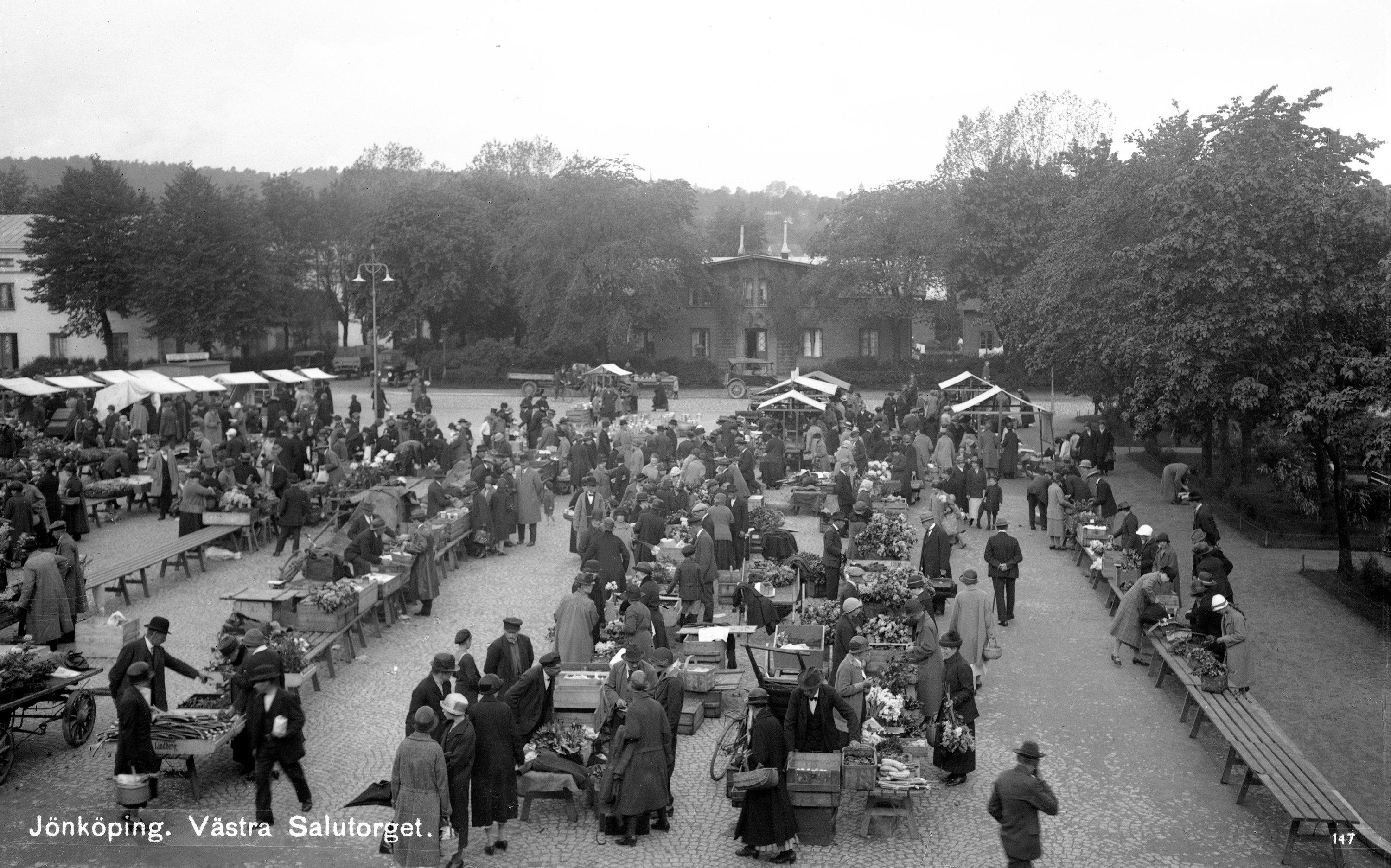 Torghandel i Jönköping 1930-talet