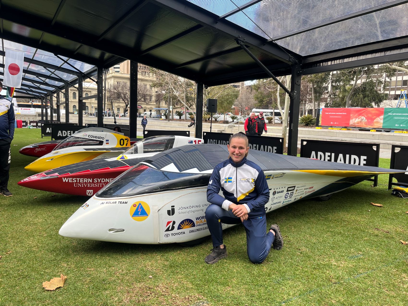 Matilda Svensson Duric, Team Manager for JU Solar Team 2025.