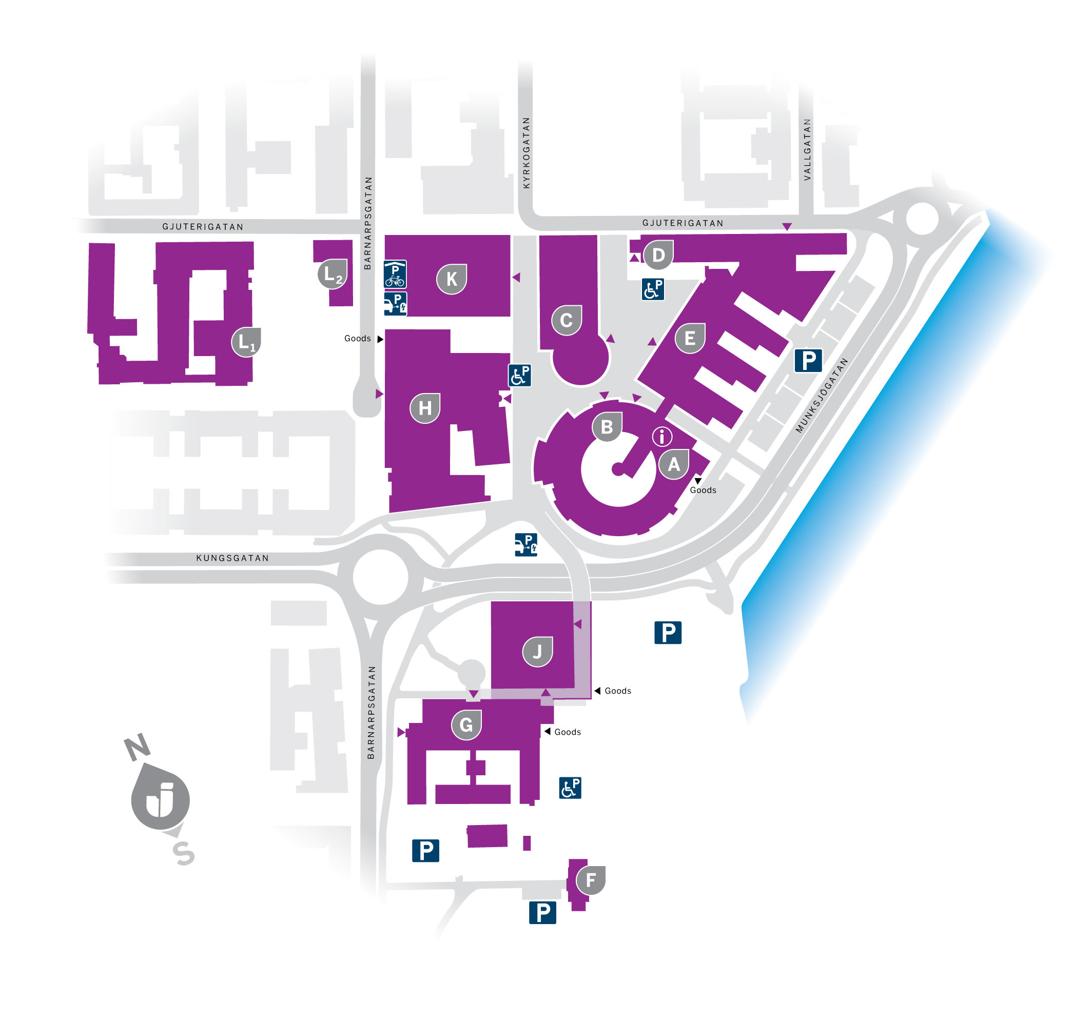 Map of campus