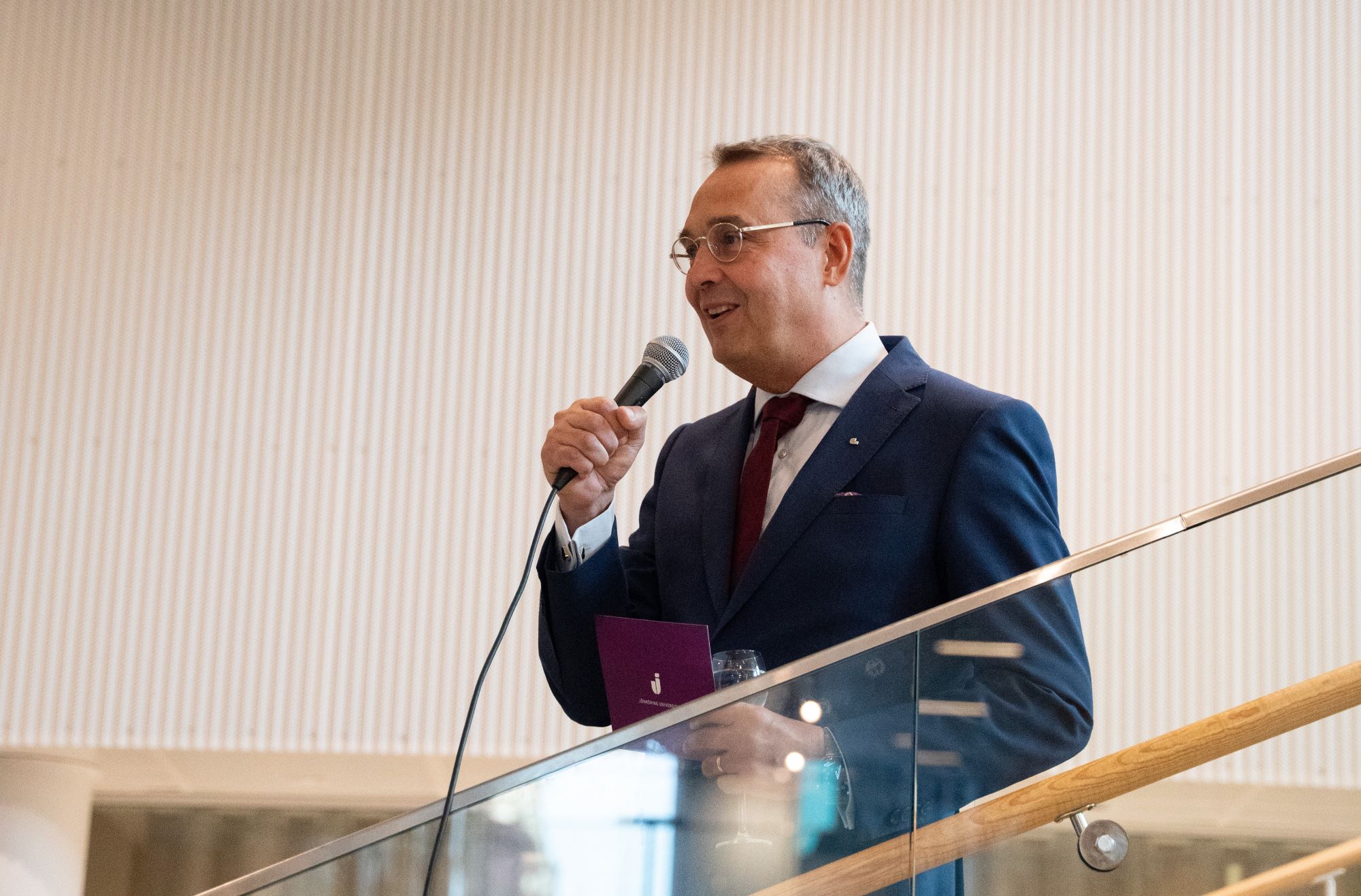 JU's President Måns Svensson.