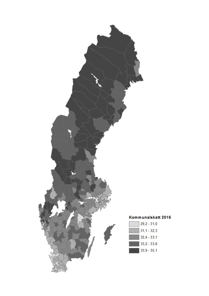 Kommunalskatt 2016