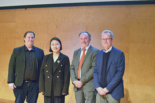 Andreas Torén, Career Center, Qiuyang Xu, Göran Sigblad och Mats Jackson.