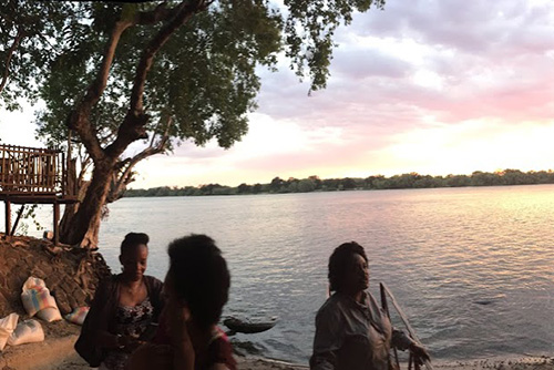 A beach in Zambia. Photo: Nerrolyn Ramstrand