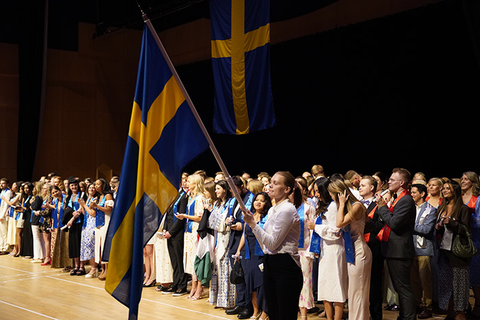 Avslutningshögtid för Högskolan för lärande och kommunikation.