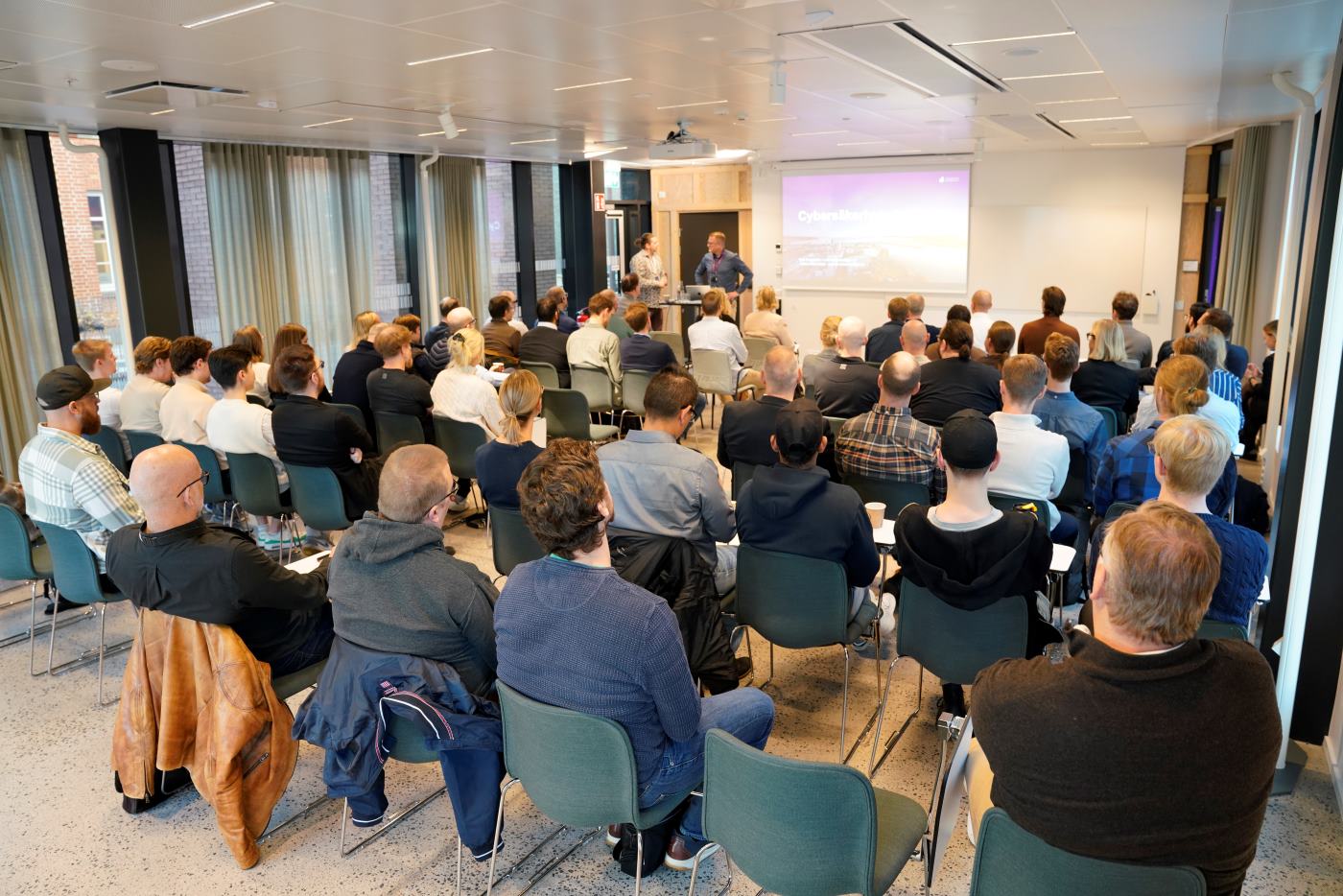 Cybersecurity Day in the Science Park Towers in Jönköping.