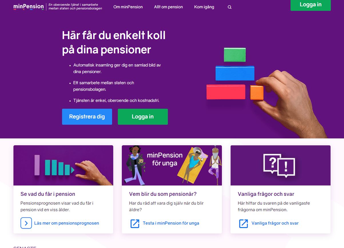 Offentlig sektors digitalisering: Innovationer inom pensionsdata och skatterapportering