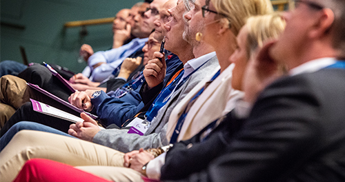 Audience at lecture