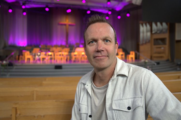 Marcus Ardenfors, pastor and director of Jönköping's Pentecostal congregation.